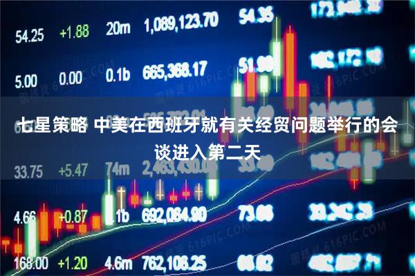 七星策略 中美在西班牙就有关经贸问题举行的会谈进入第二天