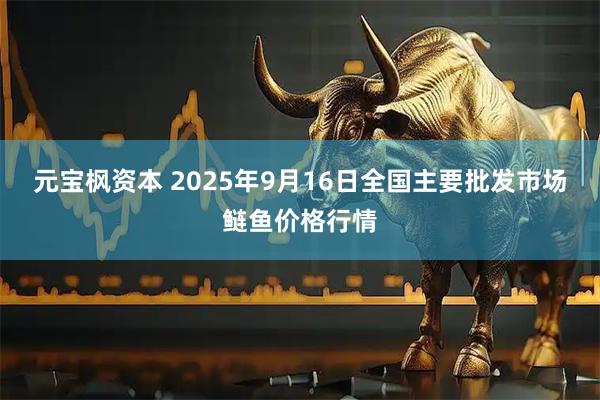 元宝枫资本 2025年9月16日全国主要批发市场鲢鱼价格行情