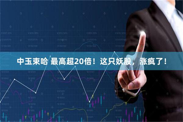 中玉束哈 最高超20倍！这只妖股，涨疯了！